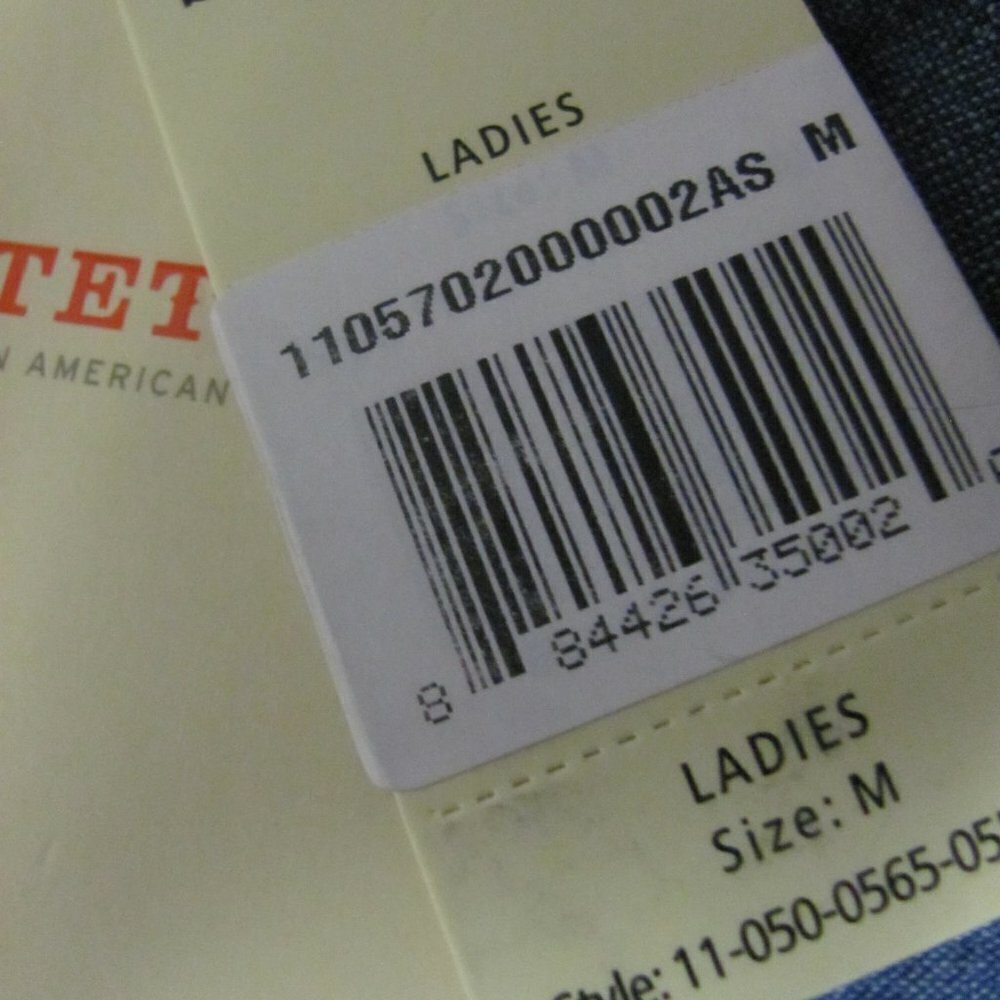 STETSON  WOMENS DENIM SHIRT WITH  SERAPE DESIGN ON THE CUFFS - Picture 9 of 11